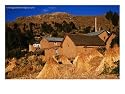 Adobe Houses and Wheat Bundles in Colquecachi District, Amantani Island, Puno, Peru Photographic Poster Print by Mark Daffey, 16x12