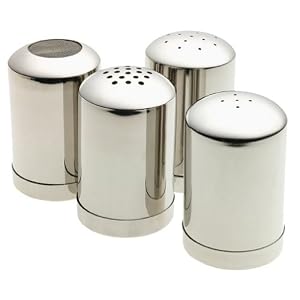Steeltek 18/8 Stainless Steel 4-Piece Shaker Set