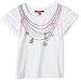 One Kid Necklace Top, White, 24 Months
