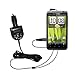 2nd Generation Audio FM Transmitter and Car Vehicle Charger for the HTC Thunderbolt - Uses Gomadic TipExchange Technology