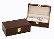 Watch Box for 4 Waches Cherry Finish Gold Tone hardware with Latch SALE Watch Box for 4 Waches Cherry Finish Gold Tone hardware with Latch SALE