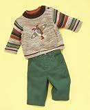 BT Kids Baby Boy 3 Piece Sweater and Pant Set