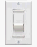 Leviton #L32-06631-WWP White Decora Slide Dimmer