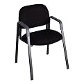 Cava Straight-Leg Guest Chair - Black