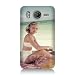 Princess Grace Kelly Celebrity Protective Snap-on Back Case for HTC Desire HD