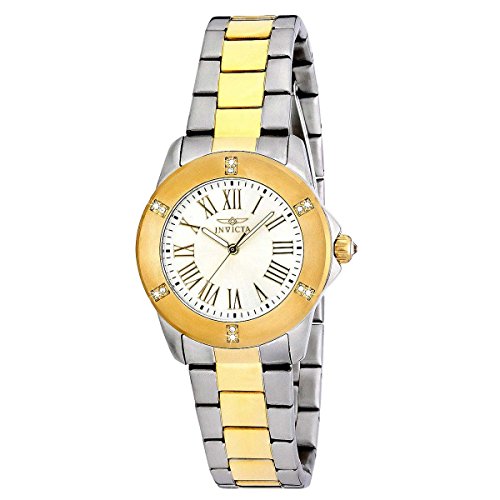 Invicta Women's 19256SYB Angel Analog Display Quartz Two Tone Watch