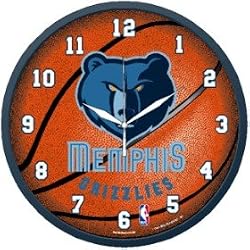 Memphis Grizzlies Wall Clock - Basketball Sports Merchandise