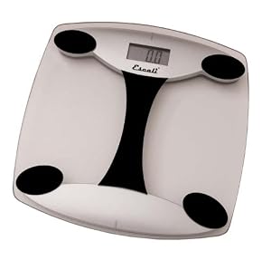 Digital Bathroom Scale with Glass Platform BATH Accessories