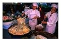Chefs Cooking Large Serve of Kuay Tiaw Phat Thai, Bangkok, Thailand Photographic Poster Print by Joe Cummings, 16x12