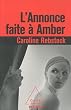 Annonce faite � Amber