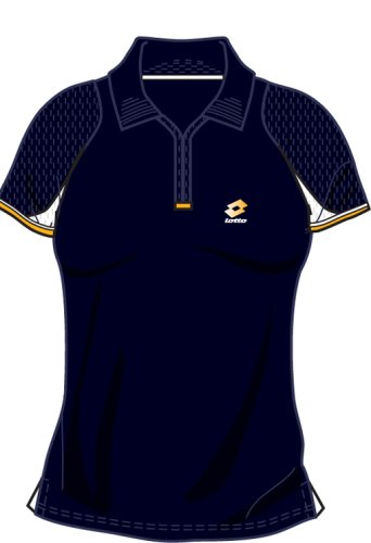 Lotto Poloshirt WTA Tour Gold, Damen, dark navy