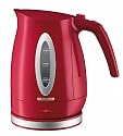 Severin WK 3378 Wasserkocher / 1000 Watt / Inhalt 1 Liter / rot-silber
