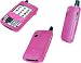 NEW HOT PINK SILICON SKIN CASE COVER for PALM TREO 650 !!