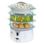 Seb - VN4000 - Cuiseur Vapeur - Vitasaveur Digital - 9 L - Blanc