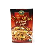 Nature's Path Organic Optimum Zen, Cranberry & Ginger Cereal, 12.5-Ounce Boxes (Pack of 6)