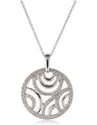 Kobelli 5/8 Cttw Round Diamond Pendant Necklace