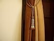 Pair Golden Beaded decorative Tassel / Tieback /holdback