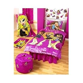 Bratz Musical Starz Duvet Cover Set, Multi, Single
