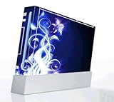 Electric Flower Decorative Protector Skin Decal Sticker for Nintendo Wii Co ....