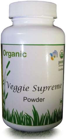 Organic Vegetable Powder 100g (3.5 oz) Blend of Cabbage Brocolli Spinach Parsley