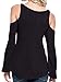 Womens Sexy Off Shoulder Lace Blouse Shirt Long Sleeve V-Neck Tank Top