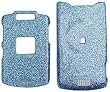 Glitter Blue Hard Case for Motorola RAZR V3xx Cell Phone
