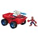 Marvel Super Hero Squad Spider Splasher Squad Cruisers with Spider-Man Figure