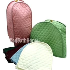 Quilted Ivory Mixer  Coffee Maker Appliance Cover by America At Home