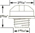 Stant 10505 Locking Fuel Cap