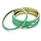 Beyond Rings Reef Leather Bracelet Set Of 6