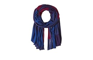 Marc by Marc Jacobs Bufanda Lana Poppy Patchwork Intarsia Poppy Patchwk Intarsia (Azul)