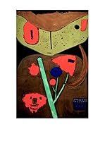 Especial Arte Lienzo Figure of the Oriental Theater, - Klee Paul Multicolor