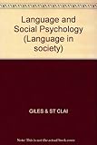 Language and social psychology