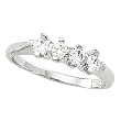 14K White Gold Diamond Wedding/Anniversary Band - 0.40 Ct.