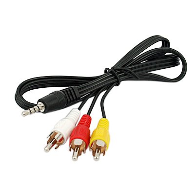 3.5mm (1 4 in) TRS to RCA Left Right Audio Cable