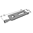 Rectangular Ring Cast Iron Burner for Sam's Grills