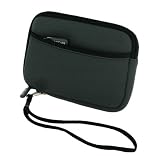 rooCASE (Graphite Grey) Neoprene Sleeve Case for Garmin nuvi 3760T 4.3-inch