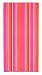 Sunbridge Pink Orange Stripe by Cotton Craft - Terry Jacquard Beach Towel 30x60 - 400 grams 100% Pure Ringspun Cotton - Brilliant intense vibrant colors - Highly absorbent easy care machine wash - Use for picnic poolside or as a colorful bath towel