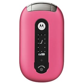 Motorola PEBL U6 Unlocked Cell Phone with Video Player/Recorder--International Version with No Warranty (Pink)