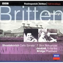 Shostakovich/Jan�cek/Bridge: Britten At Aldeburgh