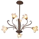ET2 Lighting E22063-26 6LT Chandelier - Bronze Bloom Transitional chandeliers
