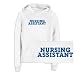 Sweatshirt Woman White " Nursing Assistant " Occupations