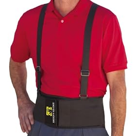 Body Glove 90312 Open Road Back Support, Black, Medium
