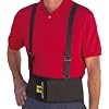 Body Glove 90312 Open Road Back Support, Black, Medium