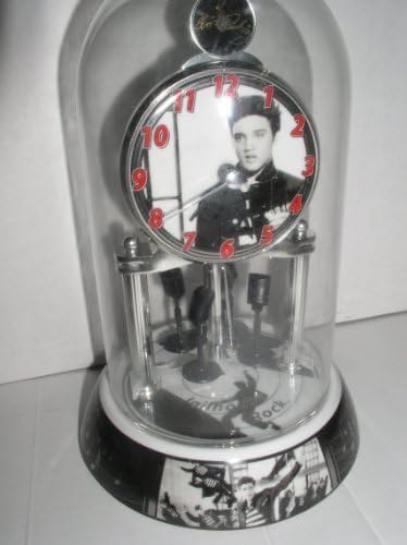 ELVIS PRESLEY ANNIVERSARY FEATURES ROTATING MICROPHONE PENDULUMS