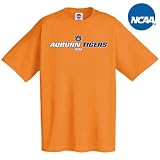 Auburn Tigers VF NCAA Team Color Short Sleeve Cotton Tee Shirt