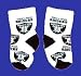 Oakland Raiders Baby Socks