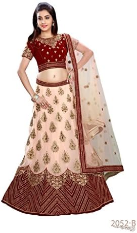 Jay Sarees Traditional designer Engagement reception Bollywood 3pcs Lehenga Choli