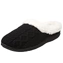 Dearfoams Women's Cable Sweater Knit Clog