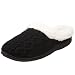 Dearfoams Women's Cable Sweater Knit Clog